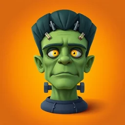 Painted avatar: a green stitched-together monster with bolts in its neck.